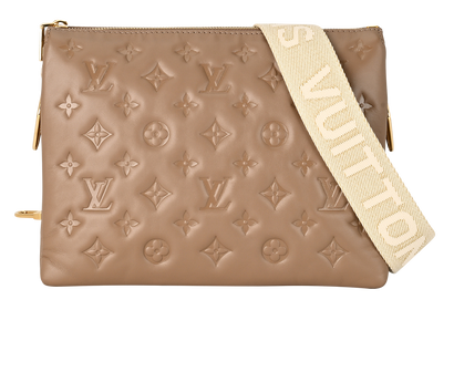 Coussin PM, &pound;2,500, Handbags, Taupe, Leather, Front view